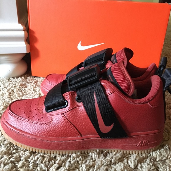 air force 1 utility dune red